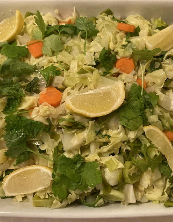 Torsk m. grøntsager & citron